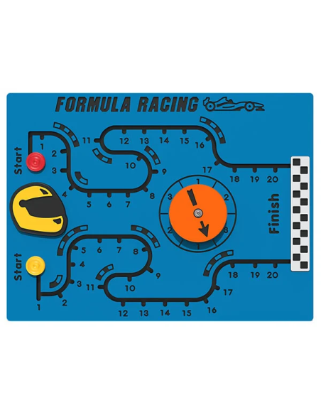 Formula Racing Play Panel | Distri buggy