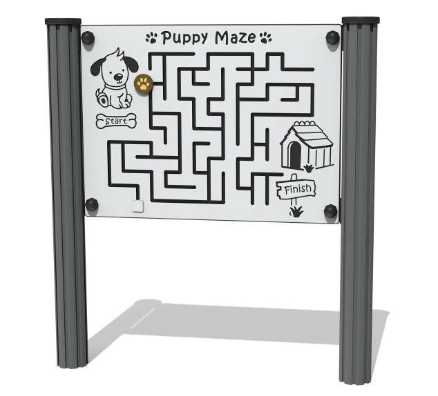 Puppy Maze Play Panel