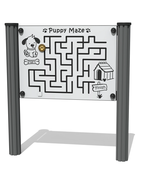 Puppy Maze Play Panel