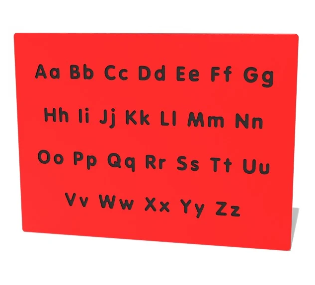 Alphabet Upper and Lower Case Play Panel | Distri Buggy