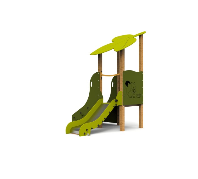 Feuillage et toboggan PM823