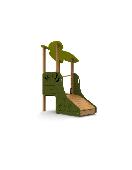 Aire de jeux Feuillage et toboggan pour crèches | Distri Buggy