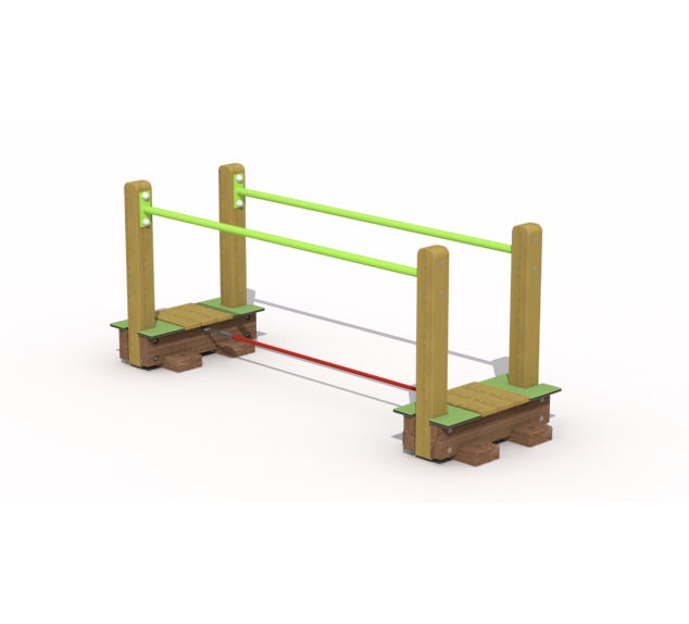 Pont de singe 2-6 ans pour aire de jeux | Distri Buggy