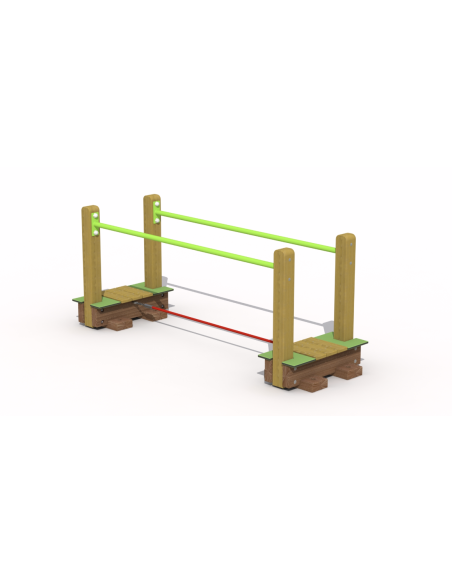 Pont de singe 2-6 ans pour aire de jeux | Distri Buggy