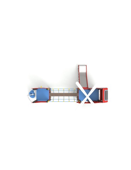 Aire de jeux Hélicoptère avec toboggan | Distri Buggy