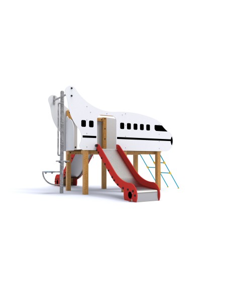 Aire de jeux Avion avec toboggan | Distri Buggy