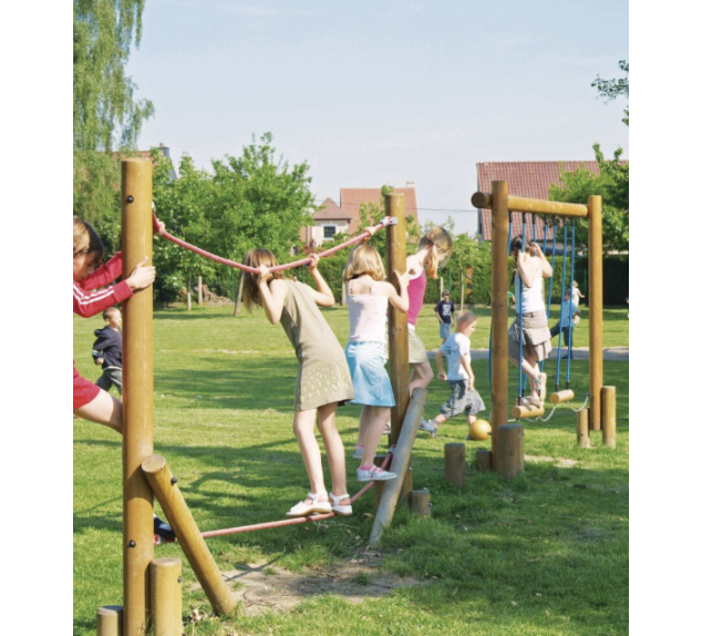 Parcours d’aventure bois Type B 4-15 ans | Distri Buggy