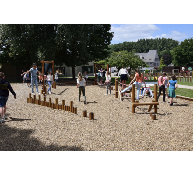 Parcours d’aventure bois Type C pour ados | Distri Buggy