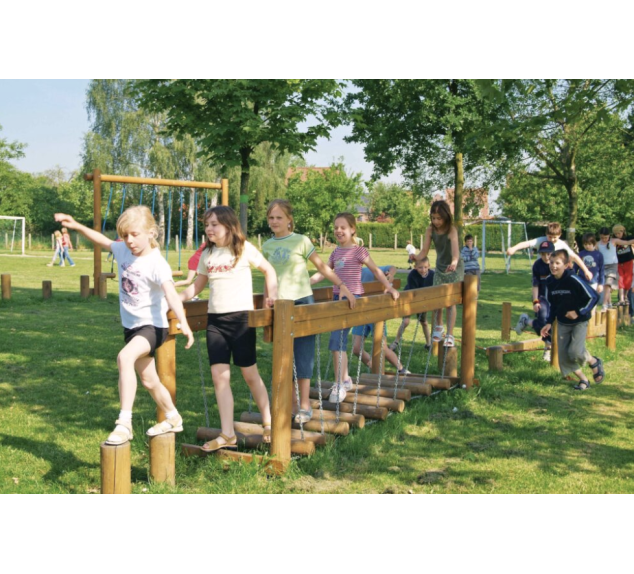 Parcours d’aventure bois Type C pour ados | Distri Buggy