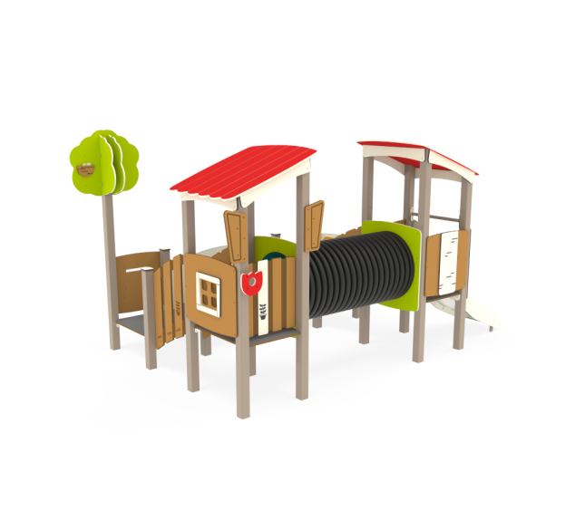 Château miniature, aire de jeux 1-6 ans | Distri Buggy