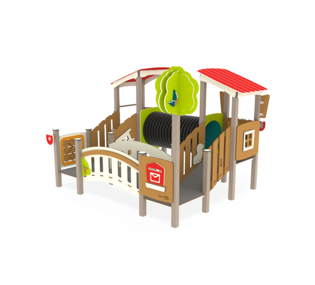 Château miniature, aire de jeux 1-6 ans | Distri Buggy 2