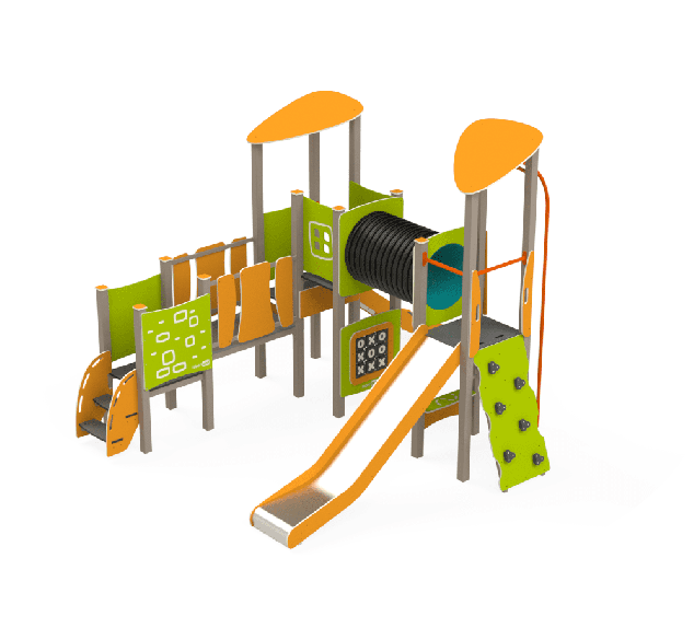 Château de jeu Eco Midi, aire de jeux 3-12 ans | Distri Buggy