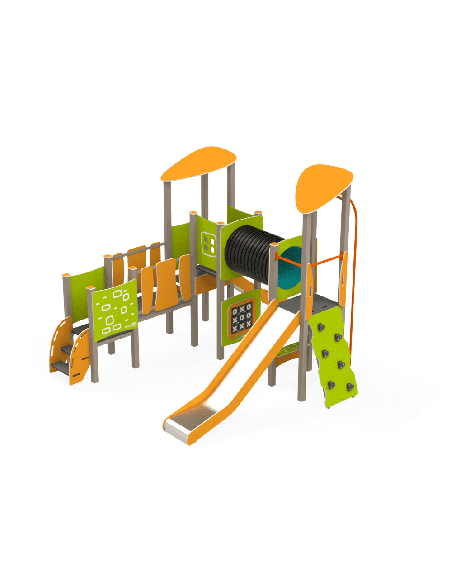 Château de jeu Eco Midi, aire de jeux 3-12 ans | Distri Buggy