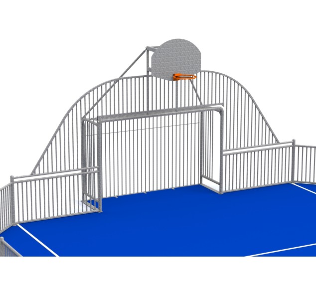 Terrain Multisports en Acier Galvanisé DP730