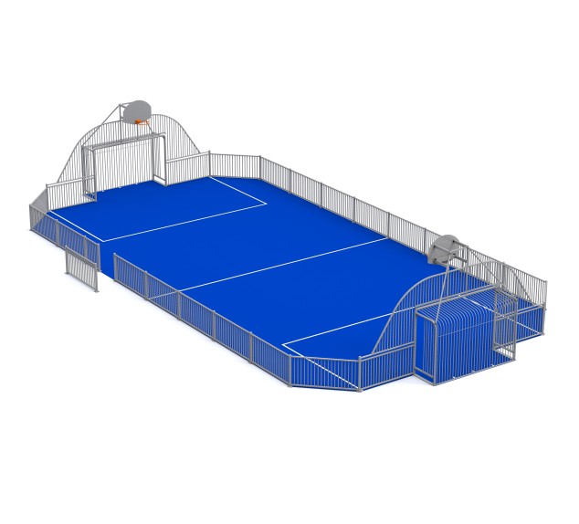 Terrain Multisports en Acier Galvanisé DP730 2