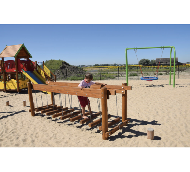 Pont souple 4-15 ans pour parcours aventure | Distri Buggy