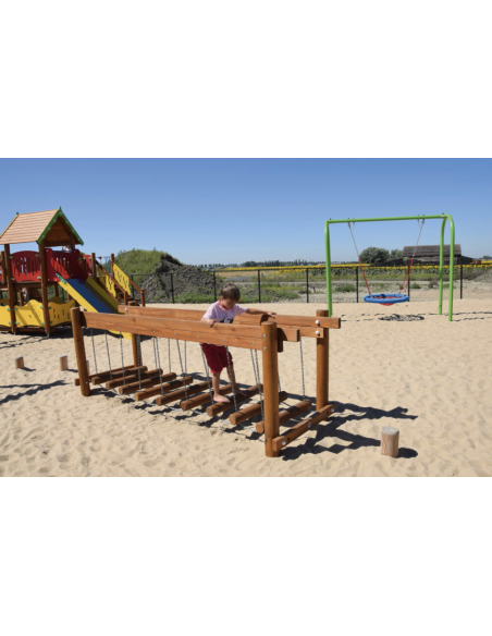 Pont souple 4-15 ans pour parcours aventure | Distri Buggy