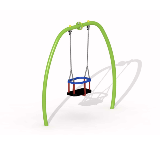 Balançoire bébé 0-3 ans pour aire de jeux | Distri Buggy