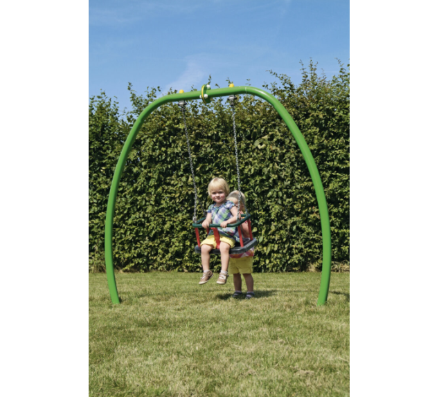 Balançoire bébé 0-3 ans pour aire de jeux | Distri Buggy
