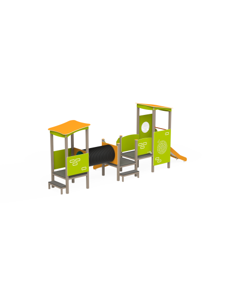Château miniature à deux tours 2 | Distri Buggy