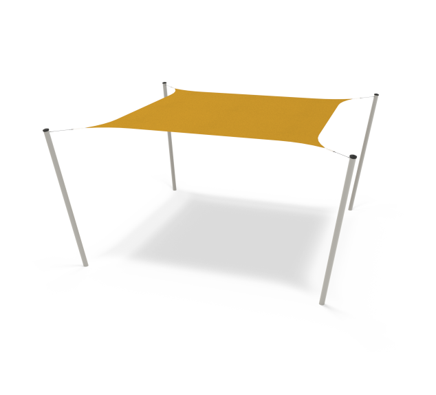 Pare-soleil 4 x 4 m pour aire de jeux | Distri Buggy