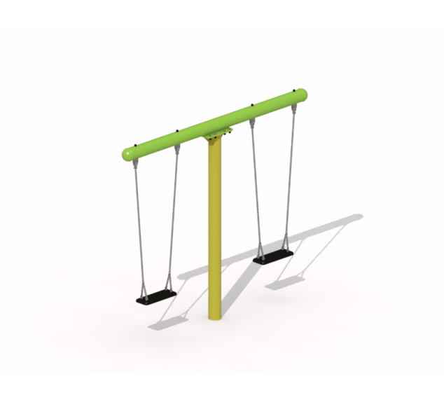 Balançoire T en métal pour aire de jeux | Distri Buggy