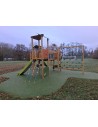 Aire de jeux combiné Santillana - le Parcours des Tours | Distri Buggy