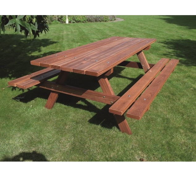 Table de pique-nique en Padouk DB525