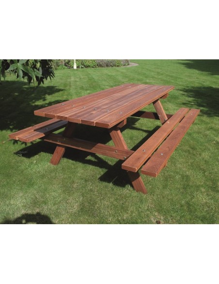 Table de pique-nique en Padouk DB525