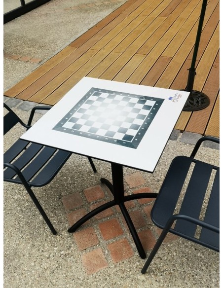 Table de jeux d'échecs