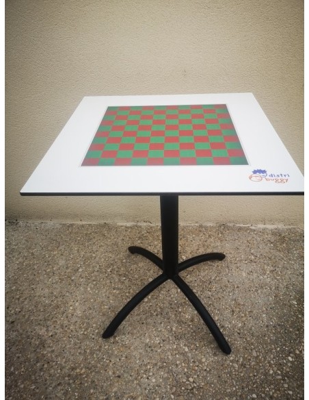 Table de jeu de dames extérieure | Distri Buggy